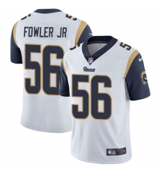 Youth Nike Los Angeles Rams #56 Dante Fowler Jr White Vapor Untouchable Limited Player NFL Jersey