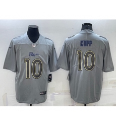 Men's Los Angeles Rams #10 Cooper Kupp Grey Atmosphere Fashion Vapor Untouchable Stitched Limited Jersey