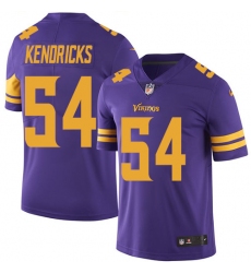 Men's Nike Minnesota Vikings #54 Eric Kendricks Limited Purple Rush Vapor Untouchable NFL Jersey