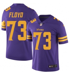 Youth Nike Minnesota Vikings #73 Sharrif Floyd Elite Purple Rush Vapor Untouchable NFL Jersey