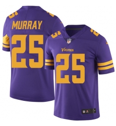 Men's Nike Minnesota Vikings #25 Latavius Murray Limited Purple Rush Vapor Untouchable NFL Jersey