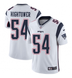Men's Nike New England Patriots #54 Dont'a Hightower White Vapor Untouchable Limited Player NFL Jersey