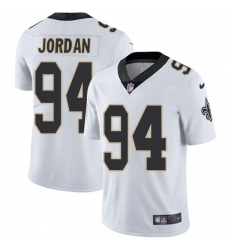 Men's Nike New Orleans Saints #94 Cameron Jordan White Vapor Untouchable Limited Player NFL Jersey Men's Nike New Orleans Saints #94 Cameron Jordan White Vapor Untouchable Limited Player NFL Jersey