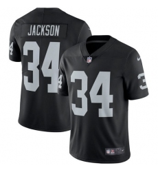 Youth Nike Oakland Raiders #34 Bo Jackson Elite Black Team Color NFL Jersey