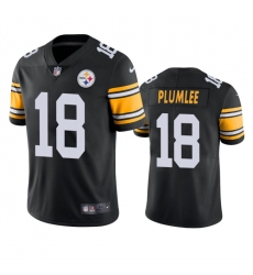 Men's Pittsburgh Steelers #18 John Rhys Plumlee Black Vapor Untouchable Limited Football Stitched Jersey