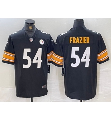 Men's Pittsburgh Steelers #54 Zach Frazier Black Vapor Untouchable Limited Stitched Jersey