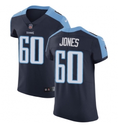 Men's Nike Tennessee Titans #60 Ben Jones Navy Blue Alternate Vapor Untouchable Elite Player NFL Jersey