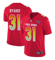 Youth Nike Tennessee Titans #31 Kevin Byard Limited Red 2018 Pro Bowl NFL Jersey