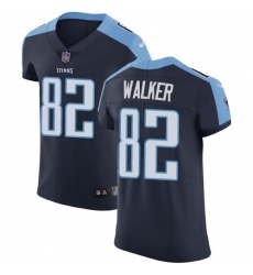 Men's Nike Tennessee Titans #82 Delanie Walker Navy Blue Alternate Vapor Untouchable Elite Player NFL Jersey