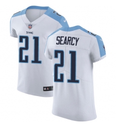 Men's Nike Tennessee Titans #21 Da'Norris Searcy White Vapor Untouchable Elite Player NFL Jersey