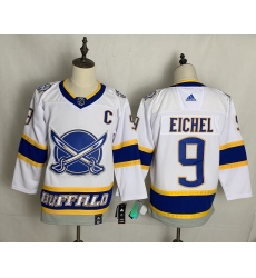 Men's Buffalo Sabres #9 Jack Eichel White 2020-21 Special Edition Replica Player Jersey