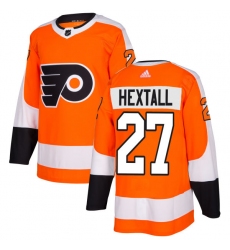 Youth Adidas Philadelphia Flyers #27 Ron Hextall Premier Orange Home NHL Jersey