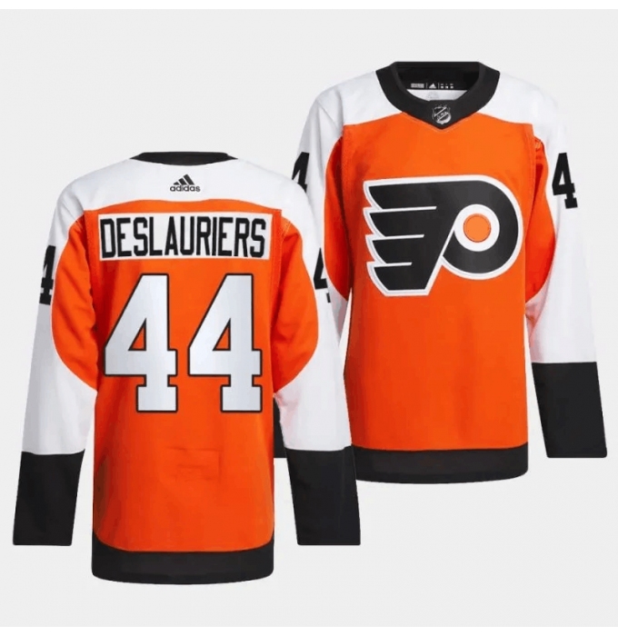 Men's Philadelphia Flyers #44 Nicolas Deslauriers 2023-24 Orange Stitched Jersey
