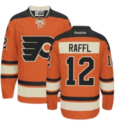 Youth Reebok Philadelphia Flyers #12 Michael Raffl Authentic Orange New Third NHL Jersey