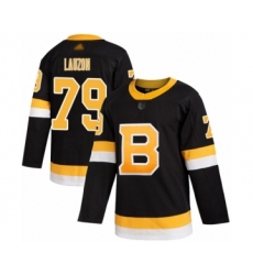 Youth Boston Bruins #79 Jeremy Lauzon Authentic Black Alternate Hockey Jersey