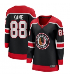 Women's Chicago Blackhawks #88 Patrick Kane Fanatics Branded Black 2020-21 Special Edition Breakaway Player Jersey