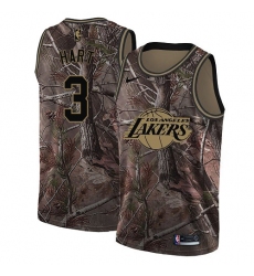 Men's Nike Los Angeles Lakers #3 Josh Hart Swingman Camo Realtree Collection NBA Jersey