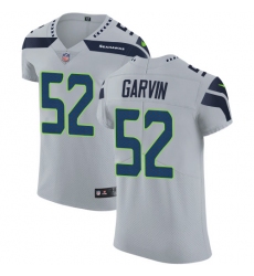 Men's Nike Seattle Seahawks #52 Terence Garvin Grey Alternate Vapor Untouchable Elite Player NFL Jersey