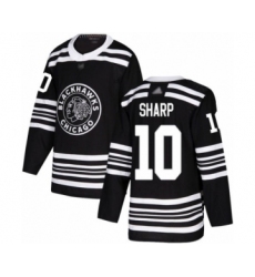 Youth Chicago Blackhawks #10 Patrick Sharp Authentic Black Alternate Hockey Jersey