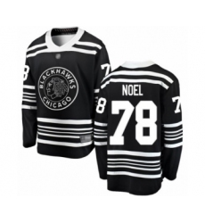 Men's Chicago Blackhawks #78 Nathan Noel Black Alternate Fanatics Branded Breakaway Hockey Jersey