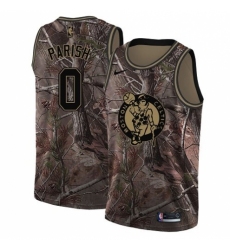 Women's Nike Boston Celtics #0 Robert Parish Swingman Camo Realtree Collection NBA Jersey