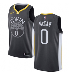 Youth Nike Golden State Warriors #0 Patrick McCaw Swingman Black Alternate NBA Jersey - Statement Edition