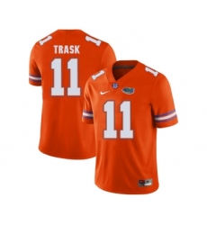 Florida Gators 11 Kyle Trask Orange College Football Jersey