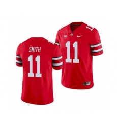 Men's Ohio State Buckeyes Tyreke Smith 11 Scarlet Game Football Jersey