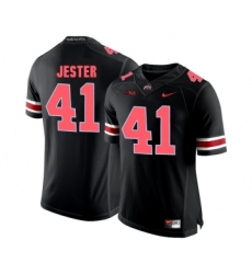 Ohio State Buckeyes 41 Hayden Jester Blackout College Football Jersey