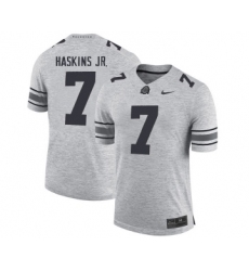 Ohio State Buckeyes 7 Dwayne Haskins Gray College Football Jersey