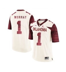 Oklahoma Sooners 1 Kyler Murray White 47 Game Winning Streak College Football Jersey