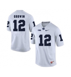 Penn State Nittany Lions 12 Chris Godwin White College Football Jersey