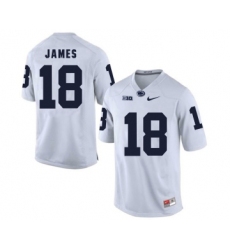 Penn State Nittany Lions 18 Jesse James White College Football Jersey