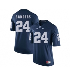 Penn State Nittany Lions 24 Miles Sanders Navy College Football Jersey