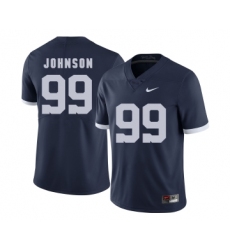 Penn State Nittany Lions 99 Austin Johnson Navy College Football Jersey