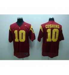 USC Trojans 10 Cushing red Jerseys