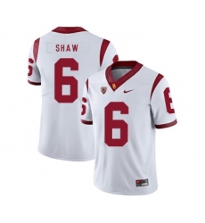 USC Trojans 6 Josh Shaw White College Football Jersey