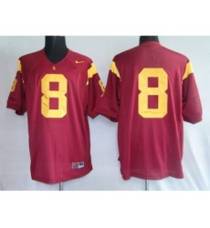 USC Trojans 8 red Jerseys