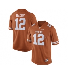 Texas Longhorns 12 Colt McCoy Orange Nike College Jersey