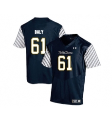 Notre Dame Fighting Irish 61 Scott Daly Navy College Football Jersey