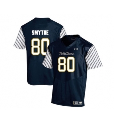 Notre Dame Fighting Irish 80 Durham Smythe Navy College Football Jersey