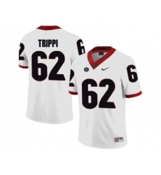 Georgia Bulldogs 62 Charlie Trippi White College Football Jersey