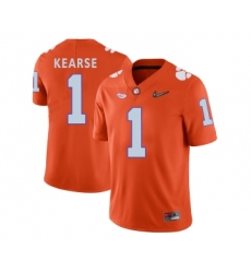 Clemson Tigers 1 Jayron Kearse Orange With Diamond Logo College Football Jersey