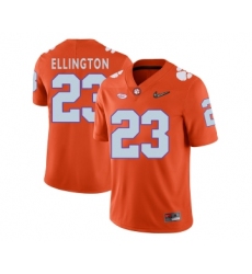 Clemson Tigers 23 Andre Ellington Orange With Diamond Logo College Football Jersey