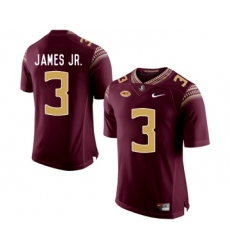 Florida State Seminoles 3 Derwin James JR. Marroon College Football Jersey