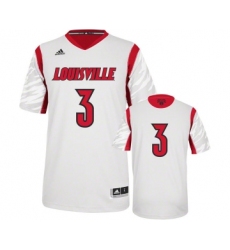 Louisville Cardinals 3 Peyton Siva White College Jersey