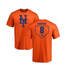 MLB Nike New York Mets #8 Gary Carter Orange RBI T-Shirt