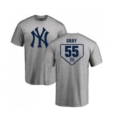 MLB Nike New York Yankees #55 Sonny Gray Gray RBI T-Shirt