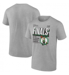 Men's Boston Celtics Heather Gray 2024 Eastern Conference Champions Locker Room T-Shirt