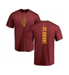 Basketball Cleveland Cavaliers #20 Brandon Knight Maroon Backer T-Shirt
